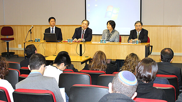 The 10th Mitsubishi-Sponsored Lecture was held at USP - 2013